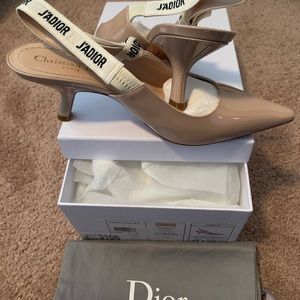 COPY - Nude Dior Slingbacks